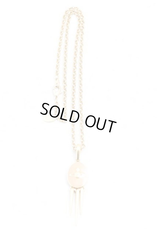 画像3: 【Vintage放出】ヴィヴィアンウエストウッド 中古 / アイシクルペンダント  ゴールド  H-25-12-20-004-nl-OD-ZH (3)