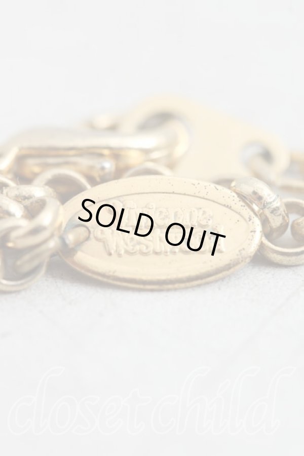 画像4: 【Vintage放出】ヴィヴィアンウエストウッド 中古 / アイシクルペンダント  ゴールド  H-25-12-20-004-nl-OD-ZH (4)