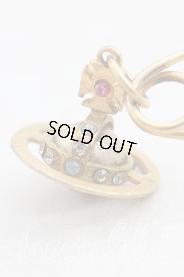 画像3: 【Vintage放出】ヴィヴィアンウエストウッド 中古 / マウスビジュ（挟ミタイプ）  ゴールド  H-25-12-20-001-ac-OD-ZH (3)