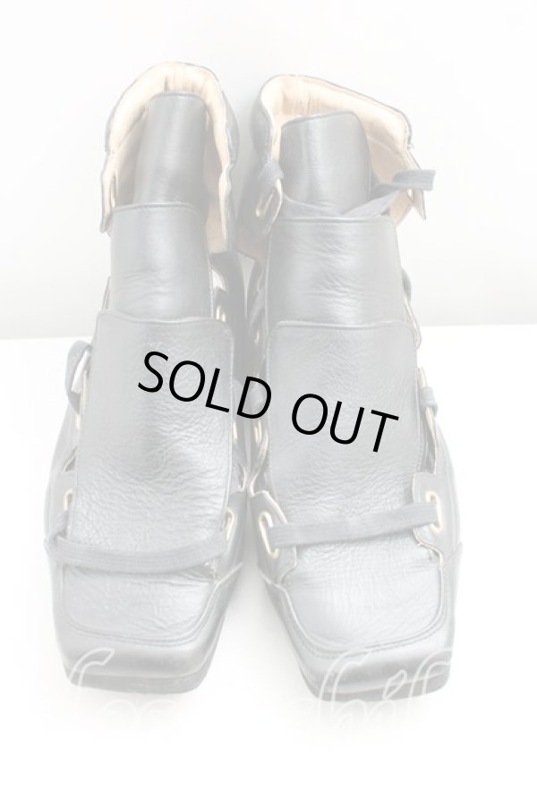 画像2: 【Vintage放出】worlds end classics 中古 / ブレーカーシューズ UK9(27.5〜28.0cm相当) 黒  H-25-12-20-005-sh-IN-ZH (2)