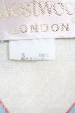 画像4: 【Vintage放出】ヴィヴィアンウエストウッド 中古 / メトロポリタンブランケット  生成  H-25-12-20-006-gd-IN-ZH (4)