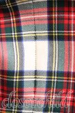 画像9: 【Vintage放出】ヴィヴィアンウエストウッド 中古 / タータンチェッククロップドジャケット UK10(9号相当) 白×赤  H-25-12-20-009-jc-IN-ZH (9)