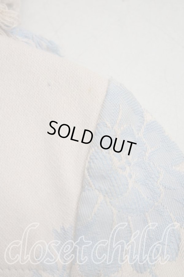 画像8: 【Vintage放出】ヴィヴィアンウエストウッド 中古 / ローズゴブランジャケット UK10（9号） 青ｘ薄灰  H-25-12-20-011-jc-OD-ZH (8)