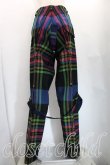 画像2: 【Vintage放出】ヴィヴィアンウエストウッド 中古 / メトロポリタンボンテージパンツ W34 黒  H-25-12-20-013-pa-OD-ZH (2)