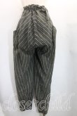 画像2: 【Vintage放出】worlds end classics 中古 / ストライプフンドシパンツ 表記無シ 灰×緑  H-25-12-20-014-pa-IN-ZH (2)