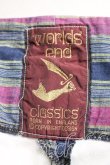 画像3: 【Vintage放出】worlds end classics 中古 / ストライプフンドシパンツ 表記無シ 紺×ピンク  H-25-12-20-015-pa-IN-ZH (3)