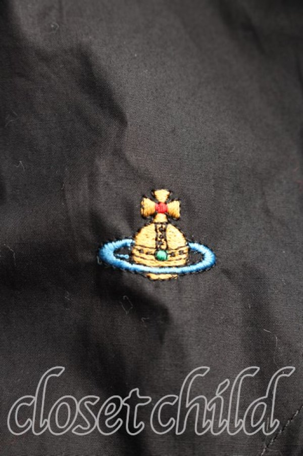 画像7: ヴィヴィアンウエストウッド 中古 / サークルシャツ 38（7号相当） 黒  H-25-12-21-018-bl-OD-ZH (7)