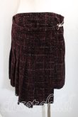画像2: ANGLOMANIA 中古 / ツイードチェックスカート 38(M相当) 赤  H-25-12-21-025-sk-IN-ZH (2)
