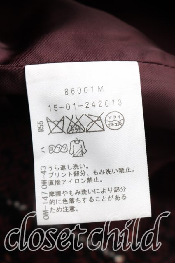 画像4: ANGLOMANIA 中古 / ツイードチェックスカート 38(M相当) 赤  H-25-12-21-025-sk-IN-ZH (4)