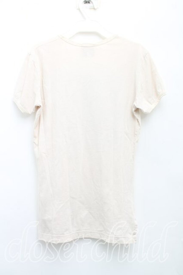 画像2: ヴィヴィアンウエストウッド 中古 / YOURSELFptTシャツ S ベージュ  H-25-12-21-028-ts-IN-ZH (2)