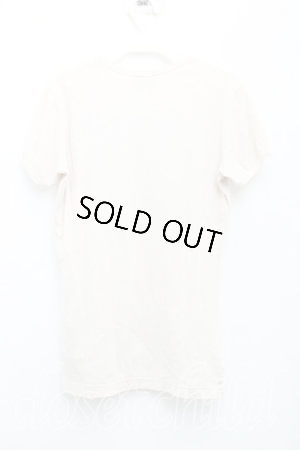 画像2: ヴィヴィアンウエストウッド 中古 / YOURSELFptTシャツ S ベージュ  H-25-12-21-028-ts-IN-ZH (2)