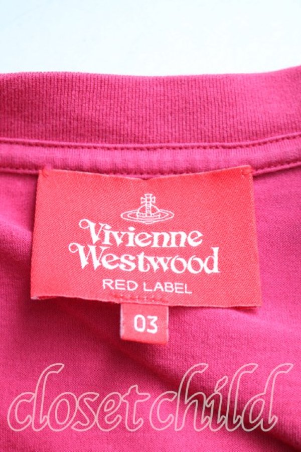 画像3: ヴィヴィアンウエストウッド 中古 / マティスハートTシャツ 03(11号相当) ピンク  H-25-12-21-031-ts-IN-ZH (3)