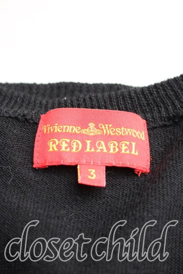 画像3: ヴィヴィアンウエストウッド 中古 / ロングカーディガン 3(11号相当) 黒  H-25-12-21-035-to-IN-ZH (3)