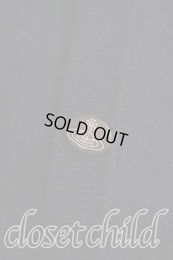 画像6: ヴィヴィアンウエストウッド 中古 / ロングカーディガン 3(11号相当) 黒  H-25-12-21-035-to-IN-ZH (6)