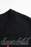 画像6: ヴィヴィアンウエストウッド 中古 / 単色オーブ刺繍カーディガン 3(11号相当) 黒  H-25-12-21-036-to-IN-ZH (6)