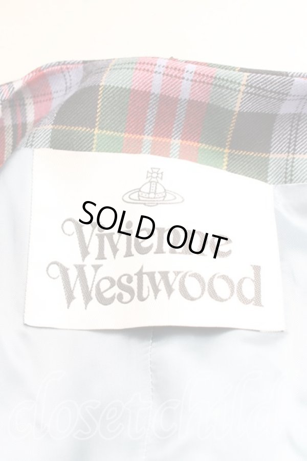 画像3: ヴィヴィアンウエストウッド 中古 / LOU LOUウエストコート 40（9号相当） 緑ｘピンク  H-25-12-21-037-to-OD-ZH (3)