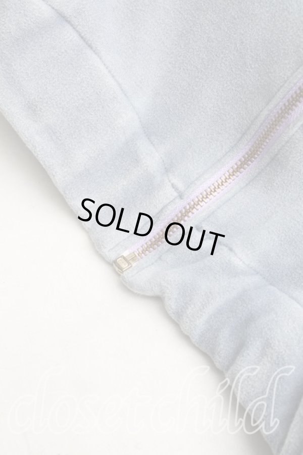 画像7: ヴィヴィアンウエストウッド 中古 / カラーオーブ刺繍スモックジップアップパーカー 表記無シ ブルーグレー  H-25-12-21-038-to-IN-ZH (7)