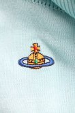 画像5: ヴィヴィアンウエストウッド 中古 / カラーオーブ刺繍カーディガン S 水色  H-25-12-21-039-to-IN-ZH (5)