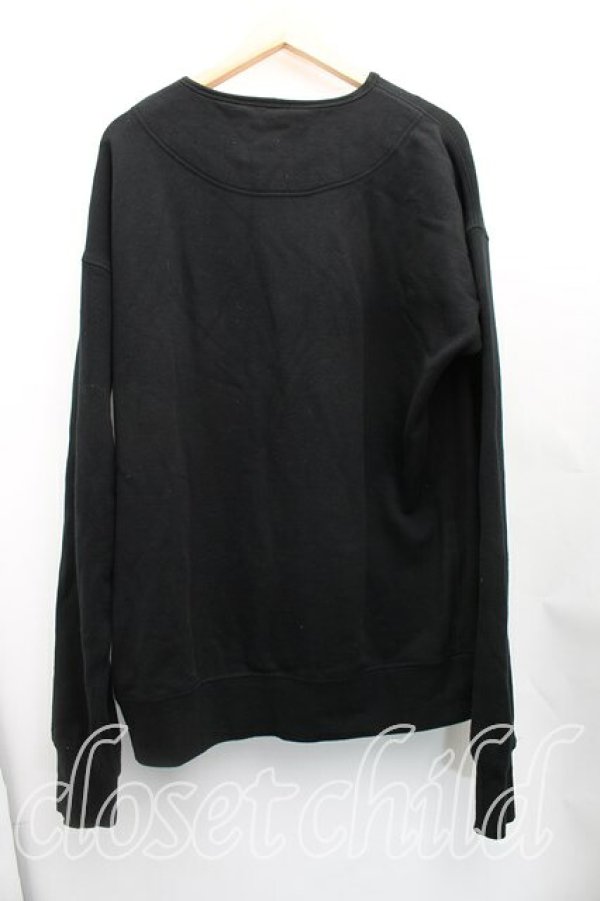 画像2: ヴィヴィアンウエストウッド MAN 中古 / シェパード＆シェパーデスリポージングスウェット 44（メンズS相当） 黒  H-25-12-21-040-to-OD-ZH (2)