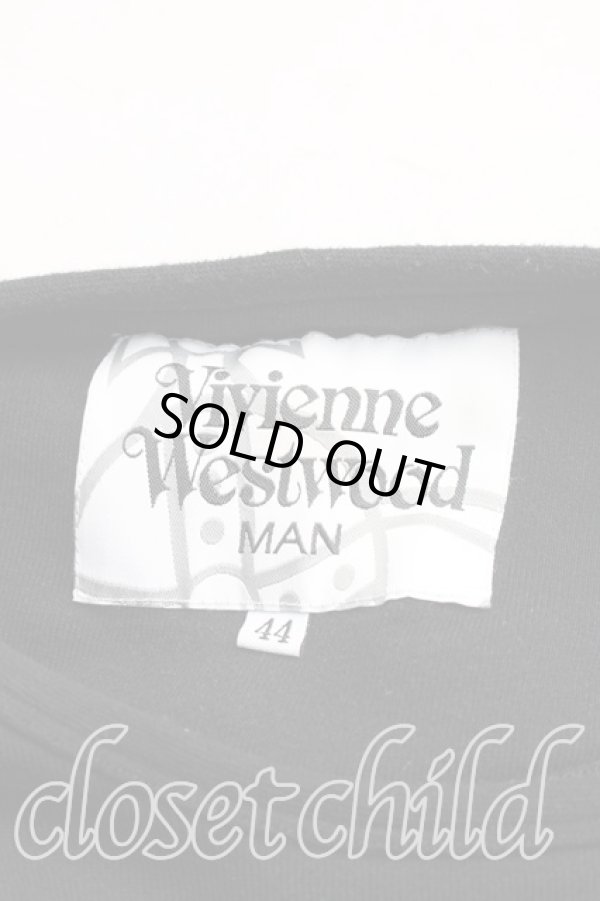 画像3: ヴィヴィアンウエストウッド MAN 中古 / シェパード＆シェパーデスリポージングスウェット 44（メンズS相当） 黒  H-25-12-21-040-to-OD-ZH (3)