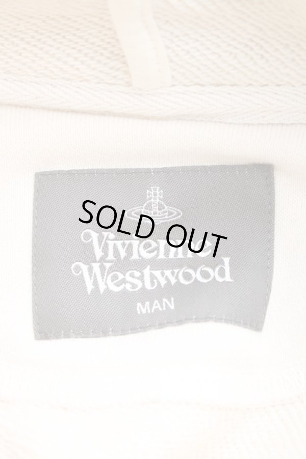 画像3: ヴィヴィアンウエストウッド MAN 中古 / オーブptパーカー FREE ベージュ  H-25-12-21-042-to-OD-ZH (3)