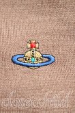 画像7: ヴィヴィアンウエストウッド MAN 中古 / カラーオーブ刺繍カーディガン M 茶  H-25-12-21-043-to-OD-ZH (7)