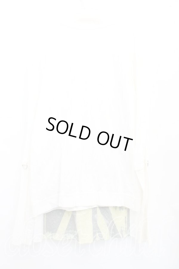 画像2: ANGLOMANIA 中古 / let it rockモスリン風カットソー 38（M相当） 白  H-25-12-21-044-to-OD-ZH (2)