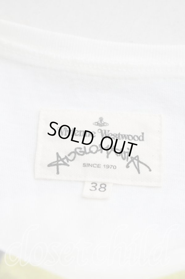 画像3: ANGLOMANIA 中古 / let it rockモスリン風カットソー 38（M相当） 白  H-25-12-21-044-to-OD-ZH (3)