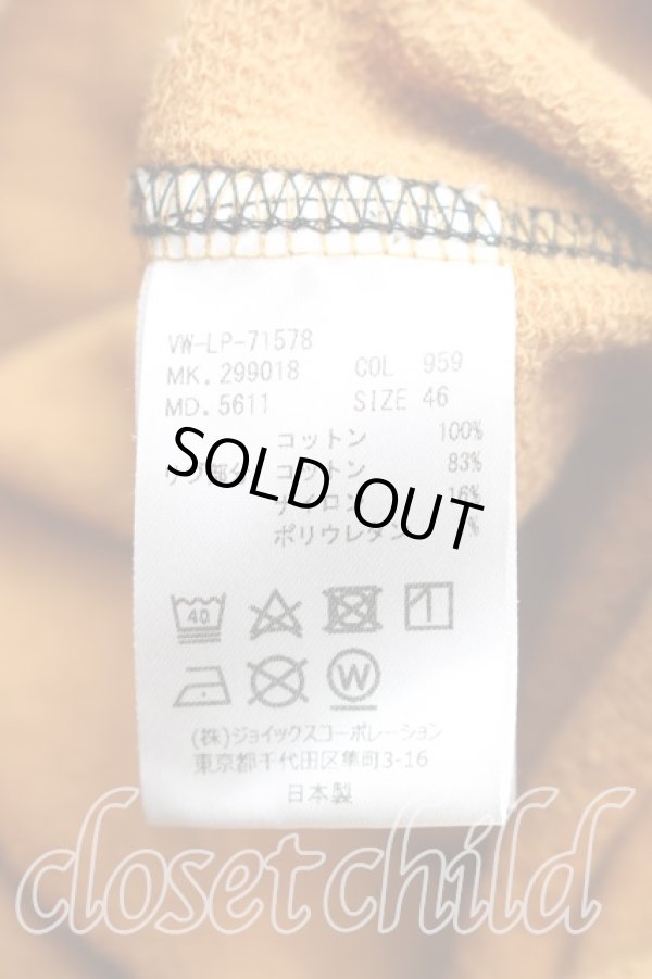 画像4: ヴィヴィアンウエストウッド MAN 中古 / フェルトオーブスウェット 46（メンズM相当） 黒ｘ茶  H-25-12-21-045-to-OD-ZH (4)