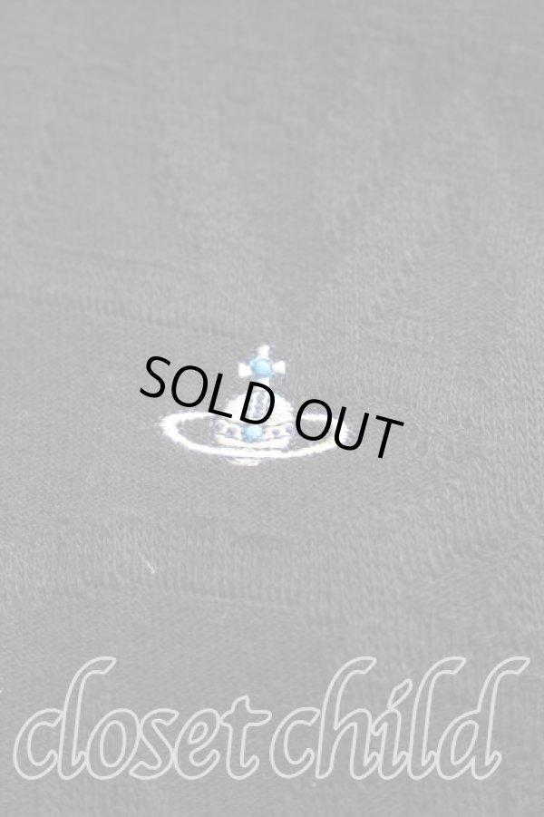 画像6: ヴィヴィアンウエストウッド MAN 中古 / オーブ総柄Tシャツ 48（メンズM相当） 黒  H-25-12-21-046-to-OD-ZH (6)