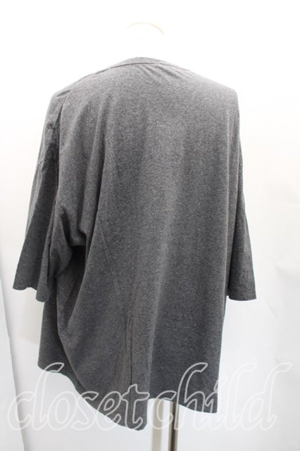 画像2: ヴィヴィアンウエストウッド MAN 中古 / ラインオーブオーバーサイズTシャツ FREE 灰  H-25-12-21-048-to-OD-ZH (2)