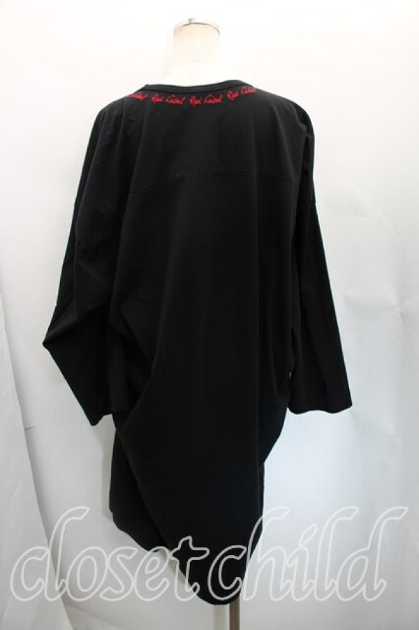 画像2: ヴィヴィアンウエストウッド 中古 / オーブステッチカットソーワンピース 00(ワンサイズ) 黒  H-25-12-21-006-op-IN-ZH (2)