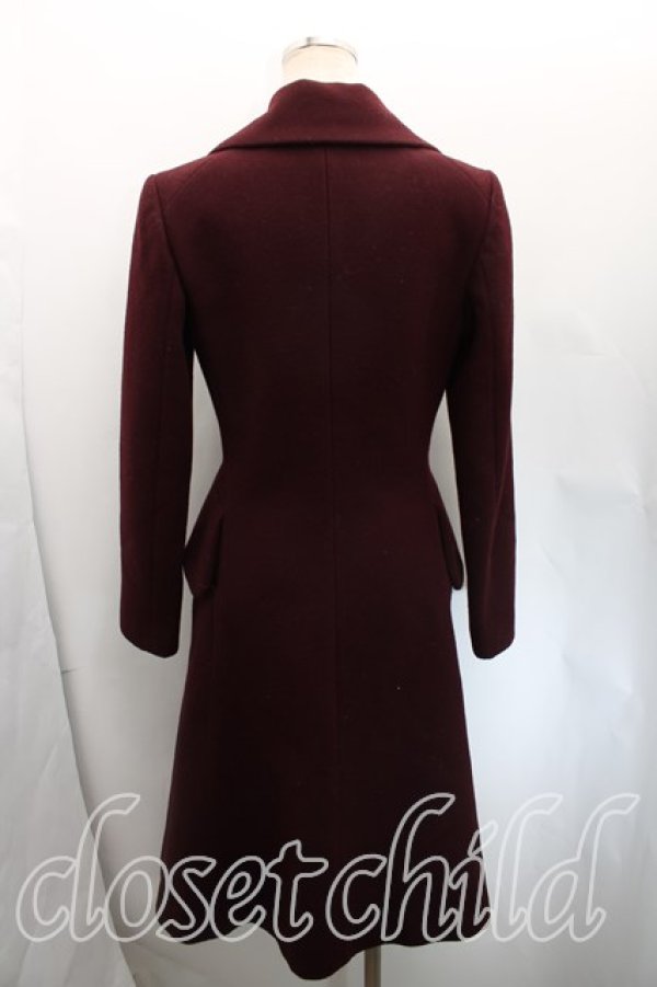 画像2: ヴィヴィアンウエストウッド 中古 / プリンセスコート 01（7号相当） ボルドー  H-25-12-21-007-co-OD-ZH (2)