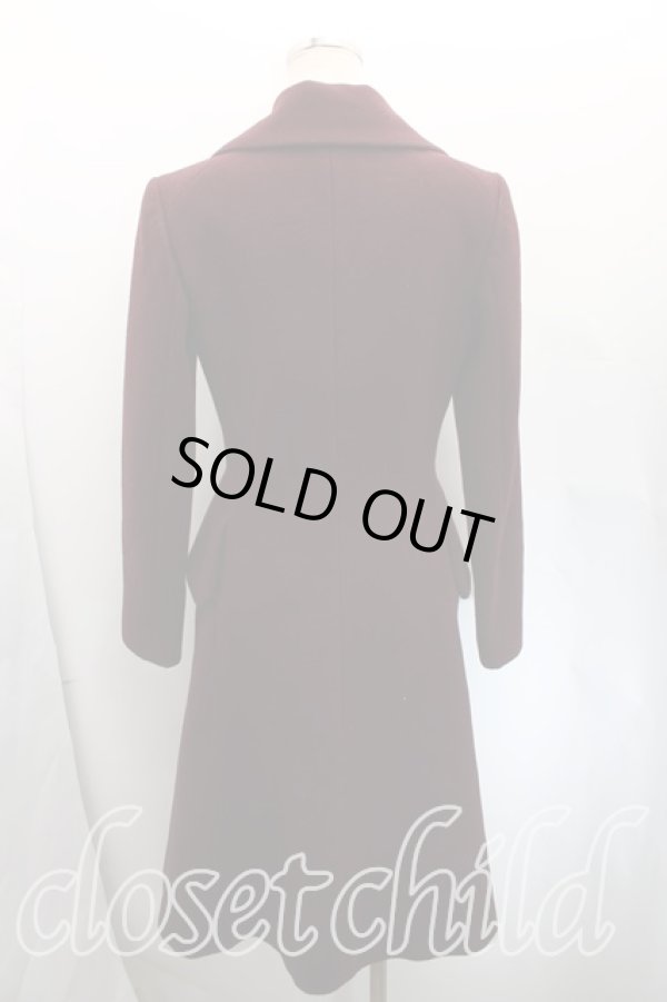 画像2: ヴィヴィアンウエストウッド 中古 / プリンセスコート 01（7号相当） ボルドー  H-25-12-21-007-co-OD-ZH (2)