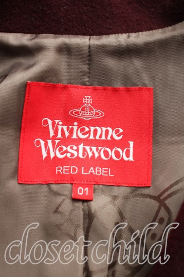 画像3: ヴィヴィアンウエストウッド 中古 / プリンセスコート 01（7号相当） ボルドー  H-25-12-21-007-co-OD-ZH (3)