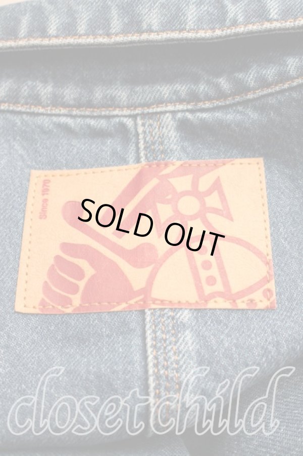 画像3: ANGLOMANIA 中古 / 神殿柱ptデニムコート M インディゴ  H-25-12-21-009-co-OD-ZH (3)