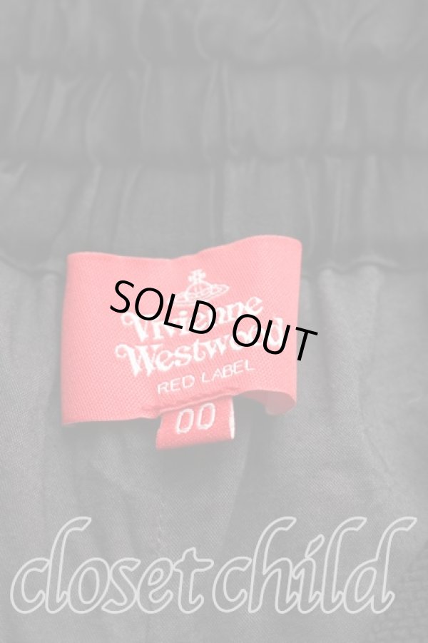 画像3: ヴィヴィアンウエストウッド 中古 / ラインデザインパンツ 00(ワンサイズ) 黒  H-25-12-21-011-pa-IN-ZH (3)