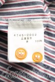 画像4: ヴィヴィアンウエストウッド MAN 中古 / ストライプシャツ 44(メンズS相当相当) 赤×灰  H-25-12-21-013-bl-IN-ZH (4)