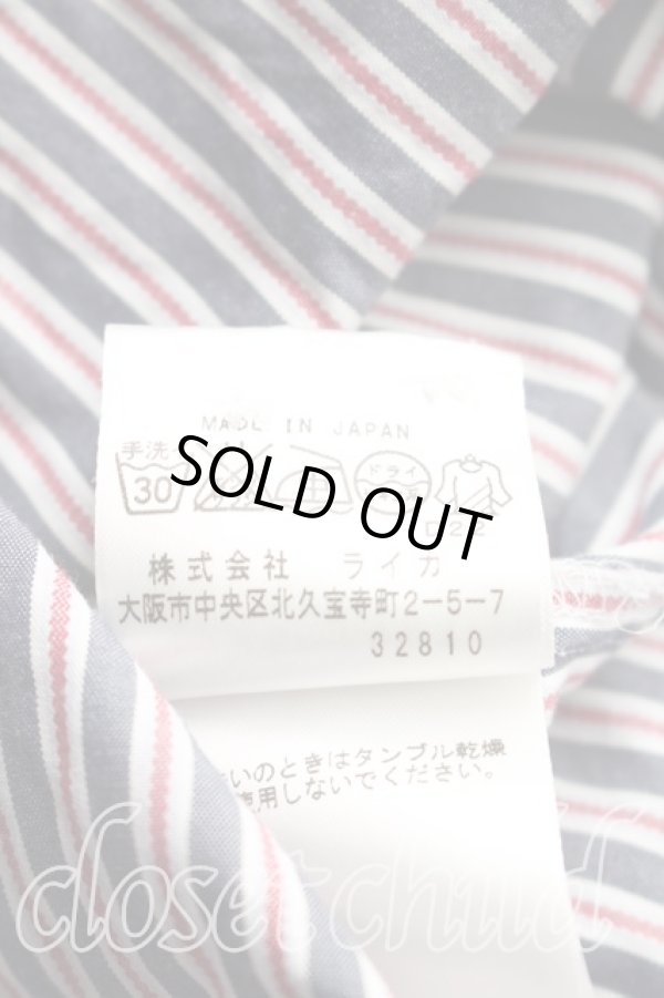 画像5: ヴィヴィアンウエストウッド MAN 中古 / ストライプシャツ 44(メンズS相当相当) 赤×灰  H-25-12-21-013-bl-IN-ZH (5)
