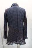 画像2: ヴィヴィアンウエストウッド MAN 中古 / ギンガムチェックロングシャツ 48（メンズL相当） 青  H-25-12-21-014-bl-OD-ZH (2)