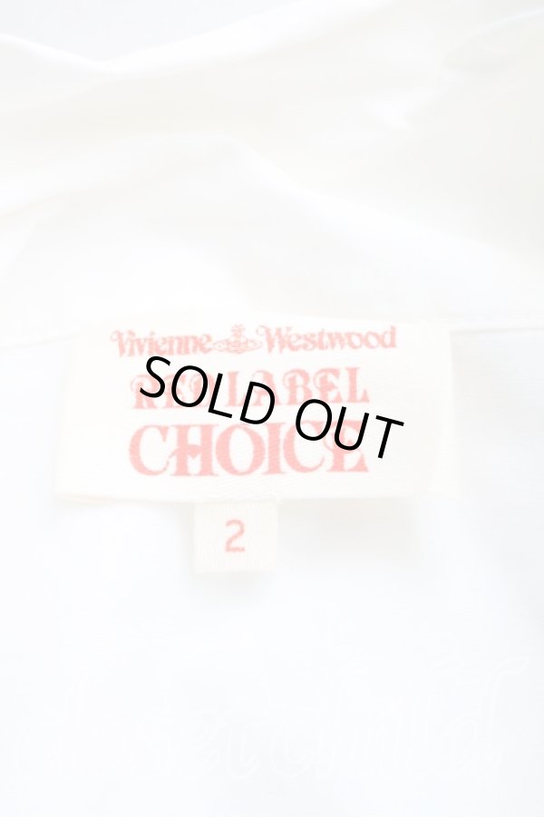 画像3: ヴィヴィアンウエストウッド 中古 / タイフロントシャツ 2(9号相当) 生成  H-25-12-21-016-bl-IN-ZH (3)