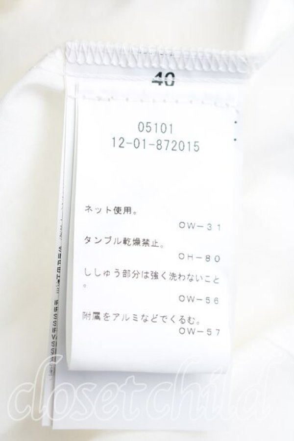 画像4: ヴィヴィアンウエストウッド 中古 / LOVEシャツ 40(9号相当) 白  H-25-12-21-017-bl-IN-ZH (4)