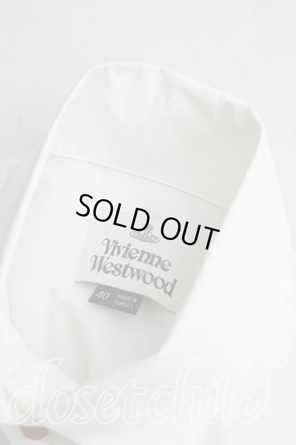 画像6: ヴィヴィアンウエストウッド 中古 / LOVEシャツ 40(9号相当) 白  H-25-12-21-017-bl-IN-ZH (6)