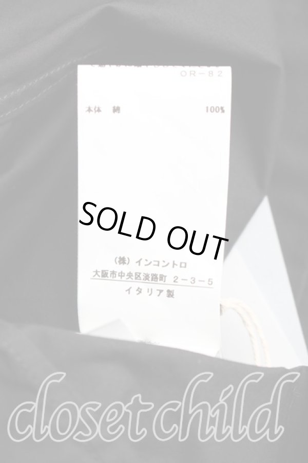 画像5: ヴィヴィアンウエストウッド 中古 / サークルシャツ 38（7号相当） 黒  H-25-12-21-018-bl-OD-ZH (5)