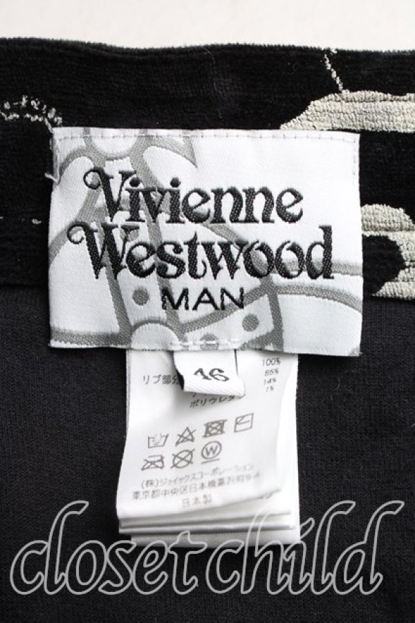 画像3: ヴィヴィアンウエストウッド MAN 中古 / リバーptパンツ 46(メンズM相当) 黒  H-25-12-28-021-pa-IN-ZH (3)