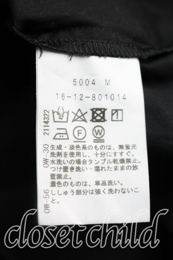 画像4: ヴィヴィアンウエストウッド 中古 / レースカラーシャツ 02（9号相当） 黒  H-25-12-28-022-bl-OD-ZH (4)