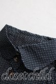画像6: ヴィヴィアンウエストウッド 中古 / エッセンシャルオーブ刺繍ドットシャツ 3（11号相当） 黒  H-25-12-28-024-bl-OD-ZH (6)