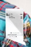 画像5: ヴィヴィアンウエストウッド 中古 / ハートタータンシャツドレス 38（7号相当） 青  H-25-12-28-027-bl-OD-ZH (5)