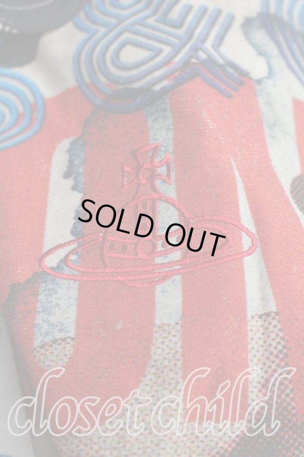 画像6: ヴィヴィアンウエストウッド 中古 / THE BIG ONE XXLシャツ 00（ワンサイズ） 灰  H-25-12-28-028-bl-OD-ZH (6)