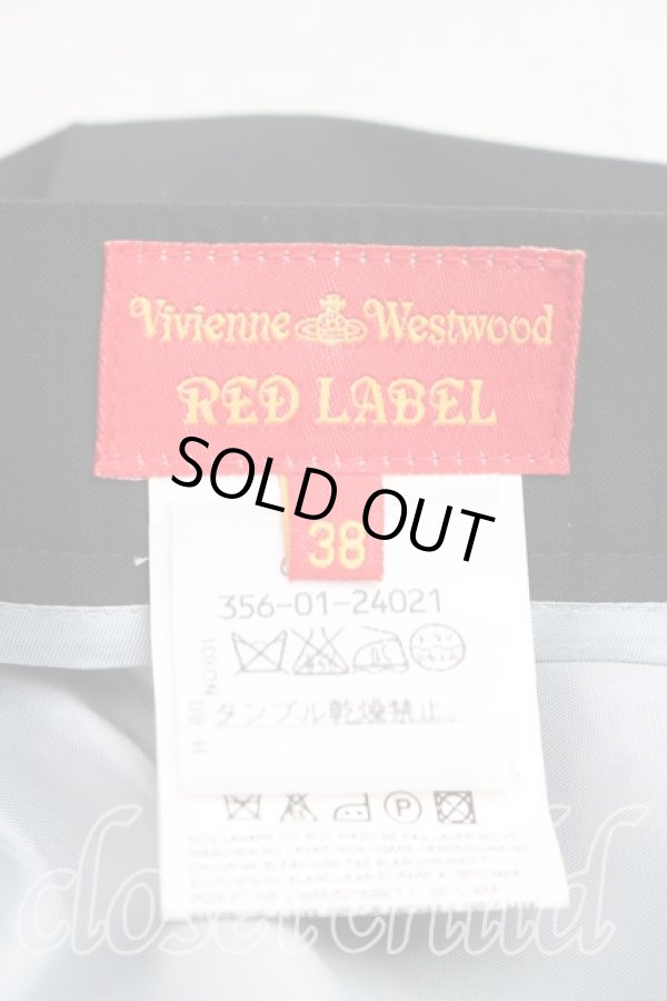 画像3: ヴィヴィアンウエストウッド 中古 / プリーツスカート 38（7号相当） 黒  H-25-12-28-036-sk-OD-ZH (3)